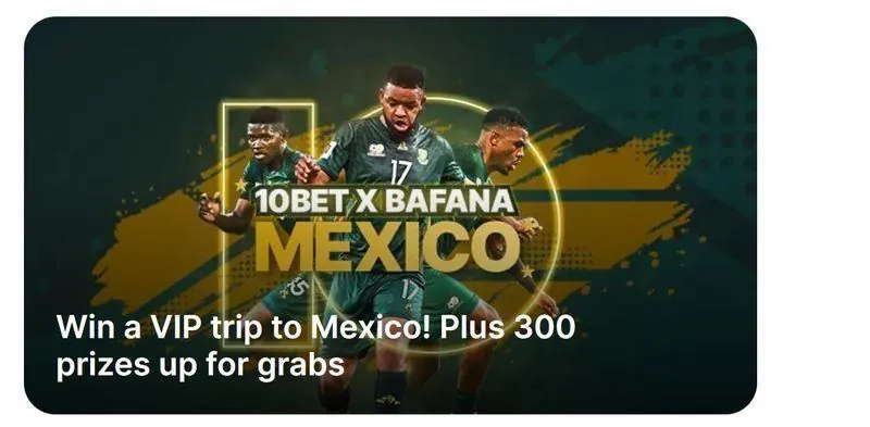 News 10Bet Bafana Mexico logo