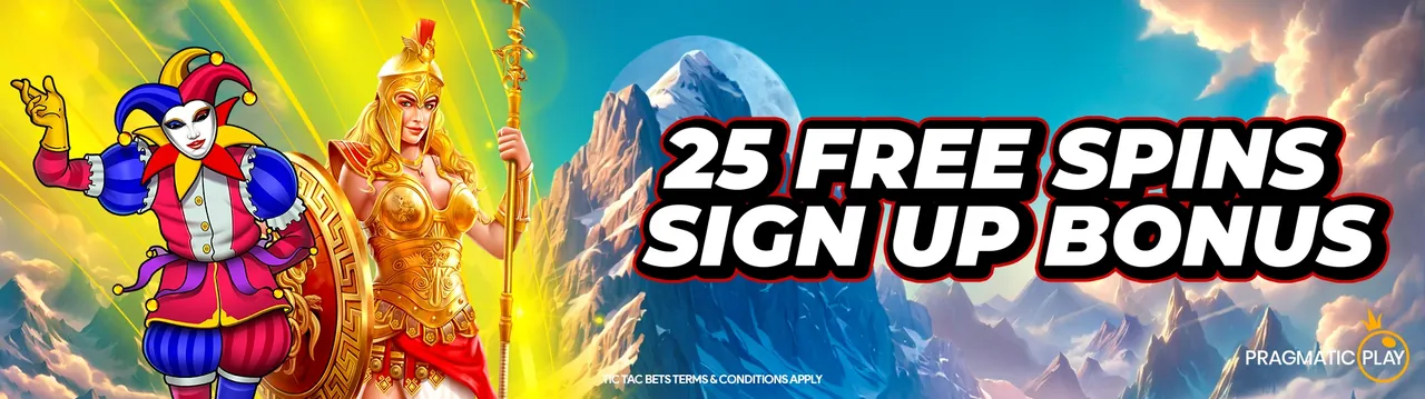 News Tictacbets 25 Free Spins logo